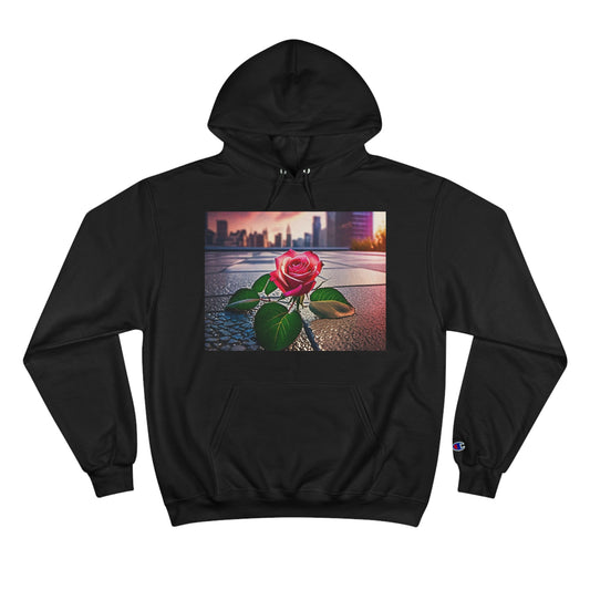 Champion Hoodie concrete roses