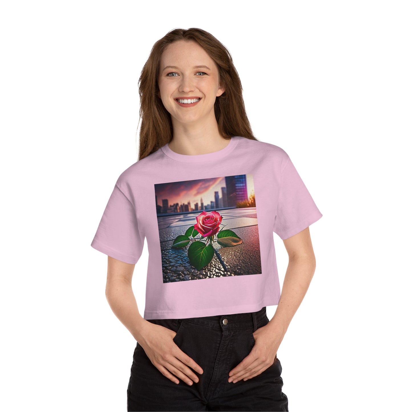 Champion Women's Rose City Cropped T-Shirt